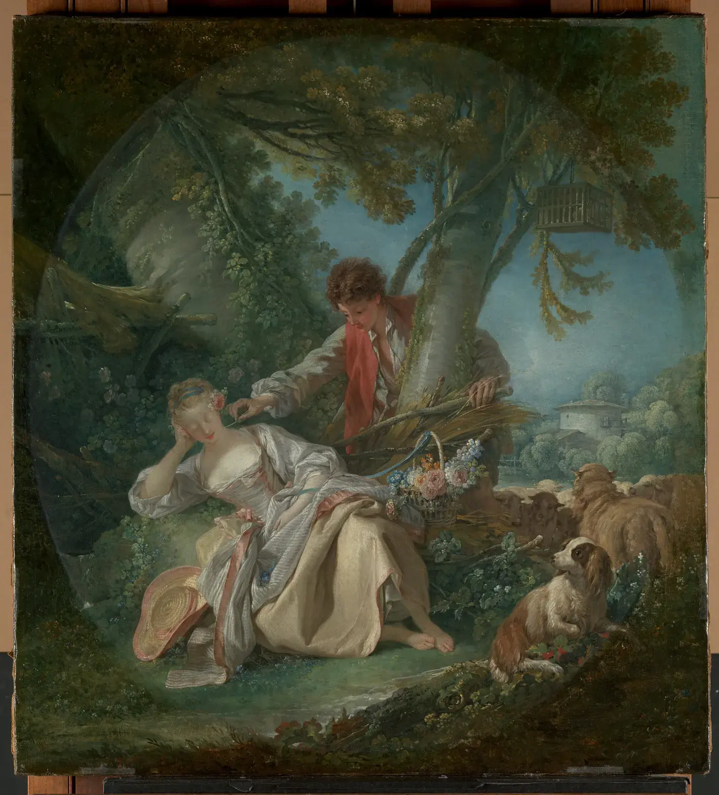 The Interrupted Sleep by François Boucher 1750